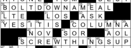 LA Times Crossword Answers Thursday December 2nd 2021