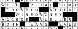 LA Times Crossword Answers Friday December 31st 2021