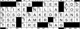 LA Times Crossword Answers Friday January 21st 2022