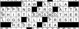 LA Times Crossword Answers Monday January 17th 2022