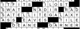 LA Times Crossword Answers Thursday January 13th 2022