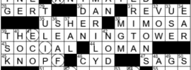 LA Times Crossword Answers Wednesday January 5th 2022