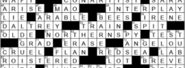 LA Times Crossword Answers Sunday February 20th 2022