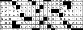 LA Times Crossword Answers Sunday February 27th 2022
