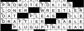 LA Times Crossword Answers Thursday February 17th 2022