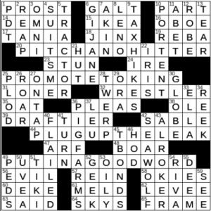 LA Times Crossword Answers Thursday February 17th 2022