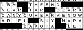LA Times Crossword Answers Tuesday February 1st 2022