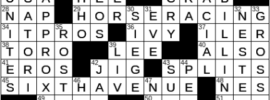 LA Times Crossword Answers Tuesday February 22nd 2022