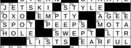 LA Times Crossword Answers Wednesday February 2nd 2022