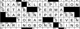 LA Times Crossword Answers Friday March 18th 2022