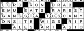 LA Times Crossword Answers Monday March 28th 2022