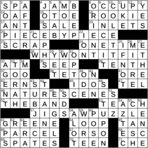 LA Times Crossword Answers Thursday March 31st 2022