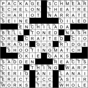 LA Times Crossword Answers Thursday March 3rd 2022