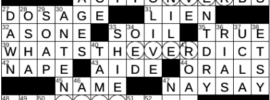 LA Times Crossword Answers Tuesday March 29th 2022