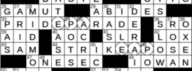 LA Times Crossword Answers Tuesday March 8th 2022