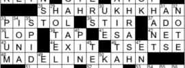 LA Times Crossword Answers Wednesday March 30th 2022