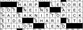 LA Times Crossword Answers Friday April 15th 2022