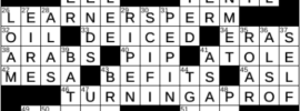 LA Times Crossword Answers Friday April 22nd 2022