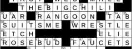 LA Times Crossword Answers Friday April 8th 2022
