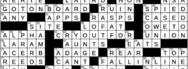 LA Times Crossword Answers Sunday April 10th 2022