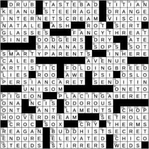 LA Times Crossword Answers Sunday April 17th 2022