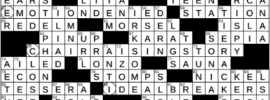 LA Times Crossword Answers Sunday April 24th 2022