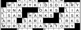 LA Times Crossword Answers Friday May 13th 2022