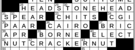LA Times Crossword Answers Monday May 9th 2022