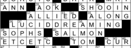 LA Times Crossword Answers Saturday May 7th 2022