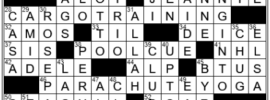 LA Times Crossword Answers Tuesday May 17th 2022