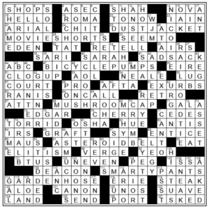 LA Times Crossword Answers Sunday May 1st 2022