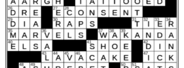 LA Times Crossword Answers Saturday May 28th 2022