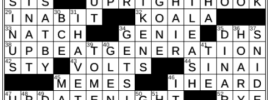 LA Times Crossword Answers Friday June 10th 2022