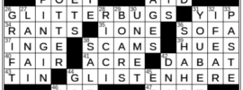LA Times Crossword Answers Friday June 17th 2022