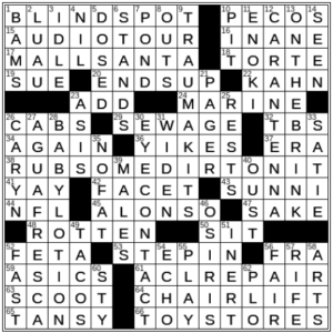 LA Times Crossword Answers Saturday June 18th 2022