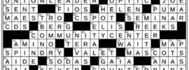 LA Times Crossword Answers Sunday June 12th 2022