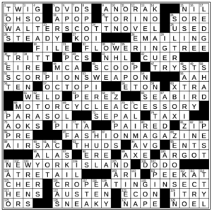 LA Times Crossword Answers Sunday June 5th 2022