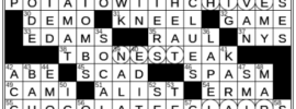 LA Times Crossword Answers Wednesday June 22nd 2022