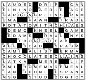 LA Times Crossword Answers Wednesday June 22nd 2022