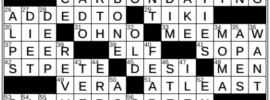 LA Times Crossword Answers Wednesday June 8th 2022