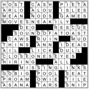 LA Times Crossword Answers Friday July 15th 2022