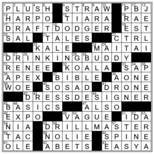 LA Times Crossword Answers Friday July 22nd 2022
