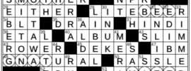 LA Times Crossword Answers Friday July 29th 2022