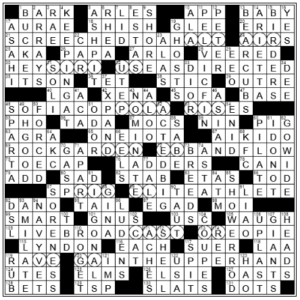 LA Times Crossword Answers Sunday July 17th 2022