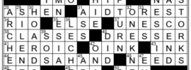 LA Times Crossword Answers Thursday July 14th 2022