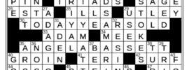 LA Times Crossword Answers Saturday July 2nd 2022