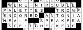 LA Times Crossword Answers Tuesday July 26th 2022