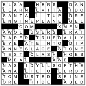 LA Times Crossword Answers Friday August 5th 2022