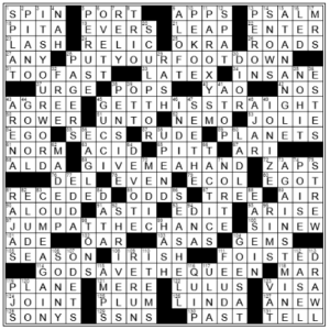 LA Times Crossword Answers Sunday September 18th 2022