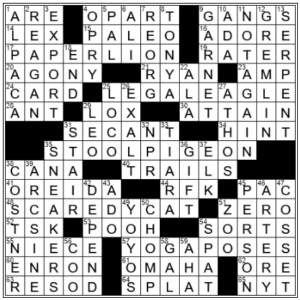 LA Times Crossword Answers Tuesday September 6th 2022